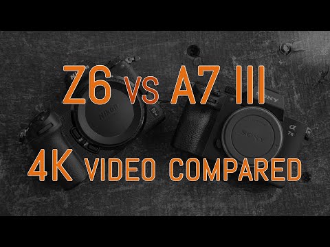 Nikon Z6 vs Sony A7 III - 4K Video Comparison (with commentary)