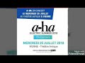 A-HA ( Concert in France 2018 )