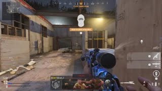 Split quad feed with a collat