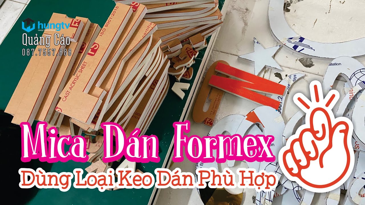 Mica Lên Chân Formex - Cách Dán Và Dùng Loại Keo Dán Phù Hợp Với Mica ...