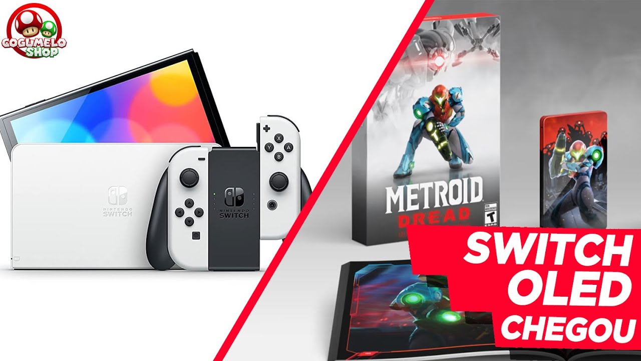 CoguNews | Edição especial de Metroid, Switch OLED e mais...