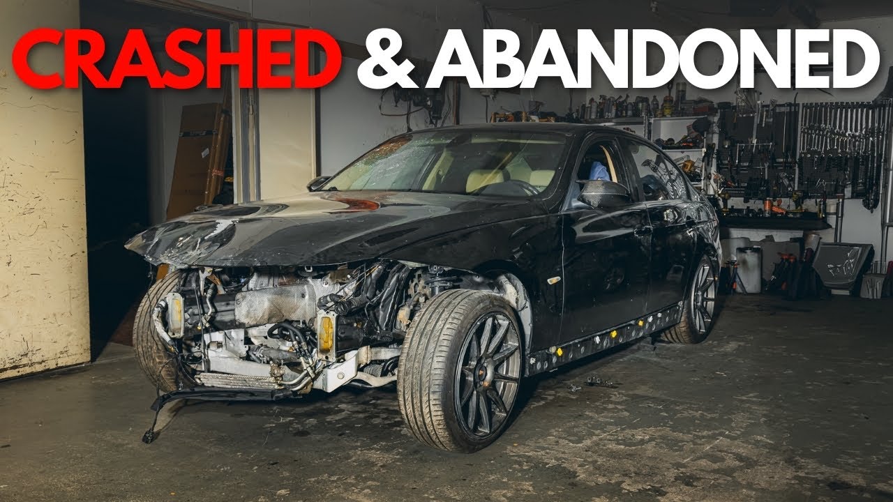 Rebuilding my crashed 5000€ BMW 335I - YouTube