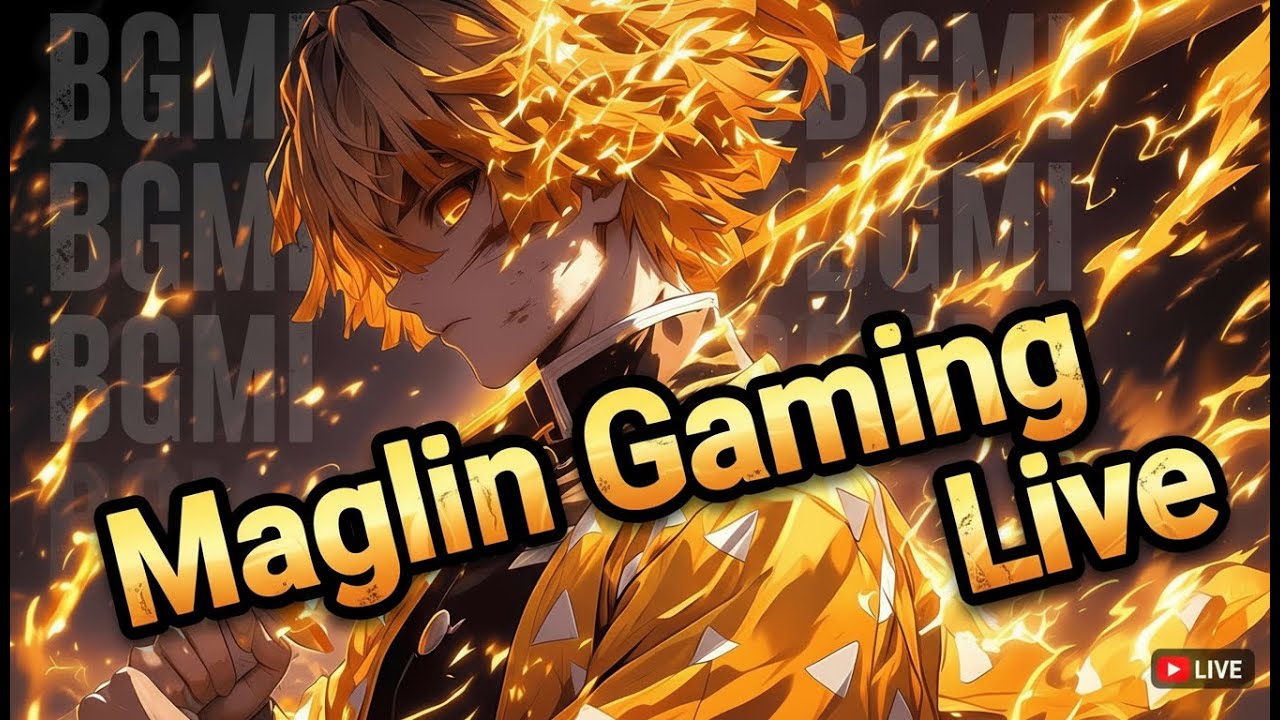 BGMI 🔥| Maglin gaming live | Action and Fun loaded |