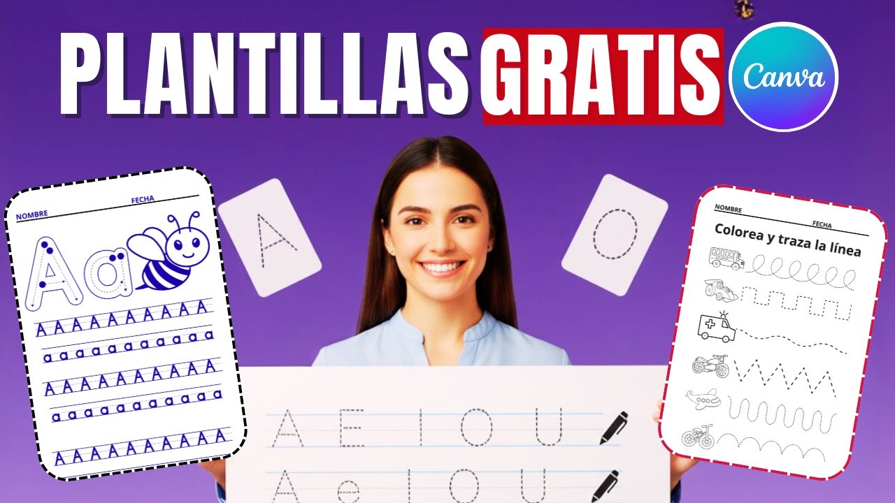 CREA CUADERNILLOS CON CANVA - YouTube