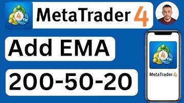 How to Add 200, 20, and 50 EMA in MetaTrader 4 (MT4) Mobile App - Easy to Follow