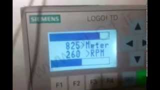 Monitor & Speed of time & Distance with LOGO Siemens