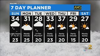 Cbs 2 meteorologist ed curran has the 7 a.m. forecast for sunday, jan.
17, 2020.