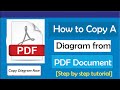 How To Copy A Diagram From A pdf Document