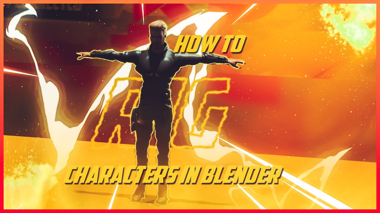 HOW TO RIG CHARACTER IN BLENDER IN 2 METHODS//KP.EDITS
