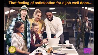 That feeling of satisfaction for a job well done…