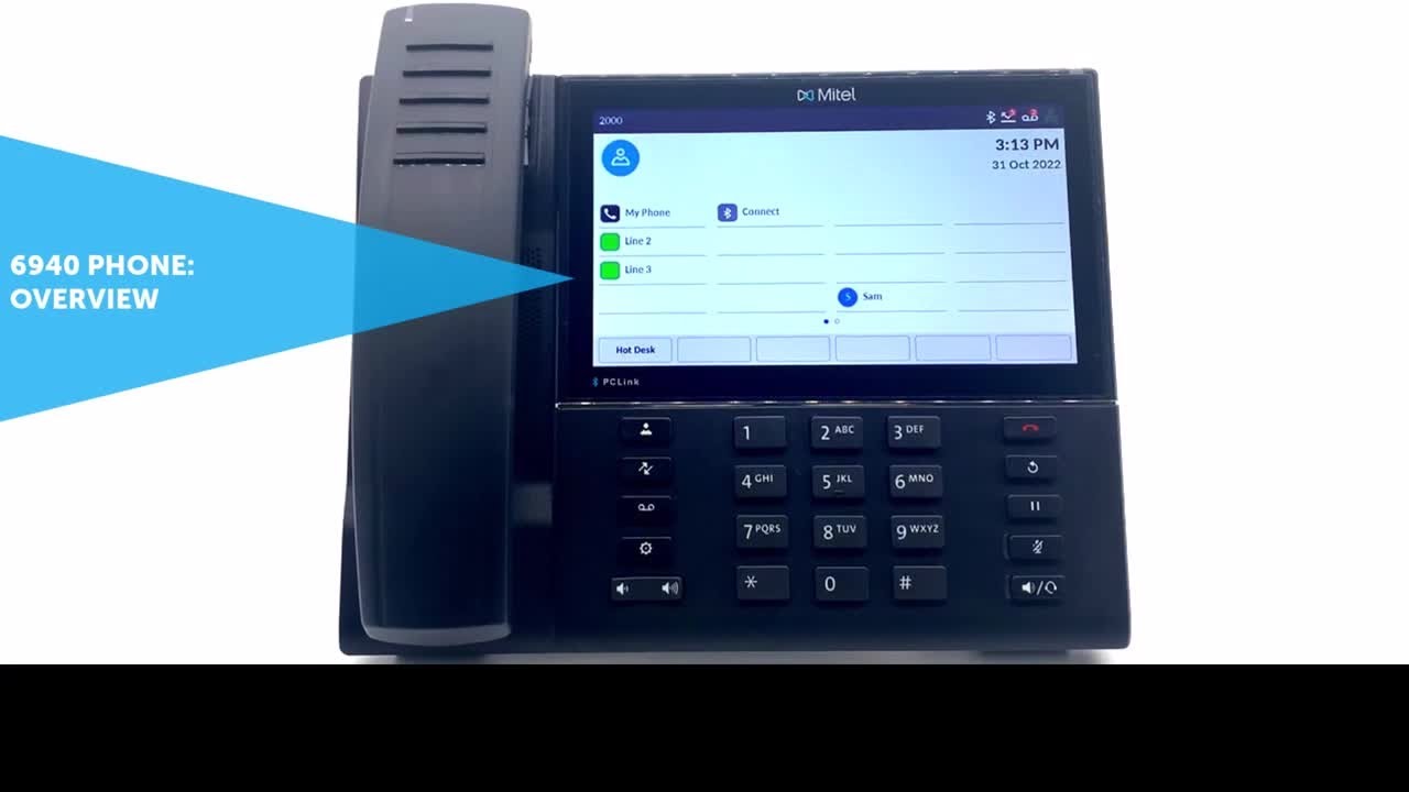 6940 Phone: Overview: MiVoice Business - YouTube