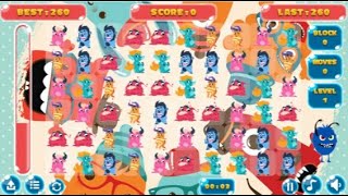 Fashion monsters match 3 game score 1600 screenshot 5