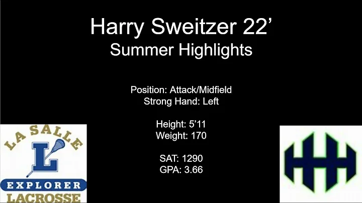 Harry Sweitzer- Class of 2022- 2021 Summer Lacross...