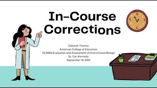 In-Course Corrections: Module 4 Application