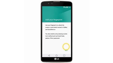 Fingerprint Lock LG Stylo 2+