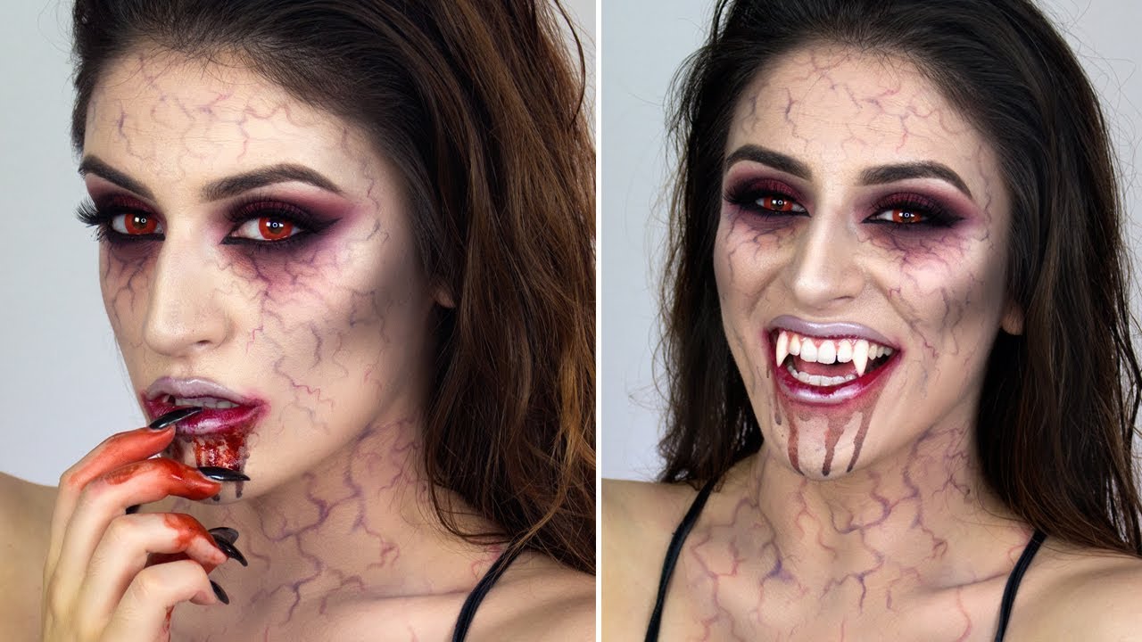 Vampire Tutorial  Simple (ish) Halloween Make up 