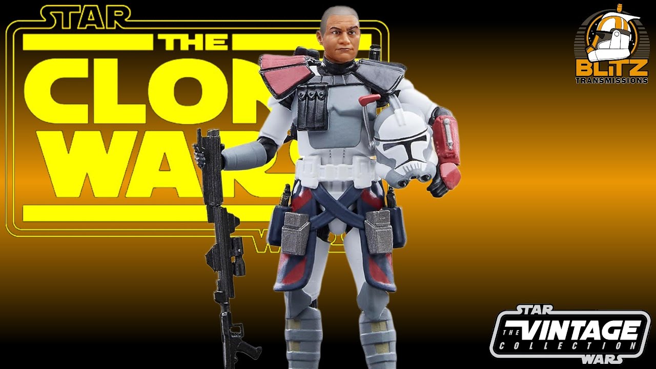 Hasbro The Vintage Collection ARC Commander Colt Review - YouTube
