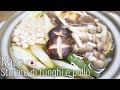 【Cucina Giapponese】NABE I FUNGHI E POLLO (ZUPPA CALDA ) 😎 🕺🏻 COME FARE IL NABE🇯🇵 RICETTA FACILE