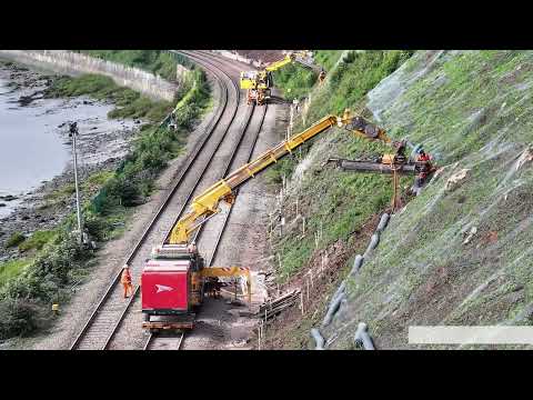 Severn Estuary blockade - video from QTS Group