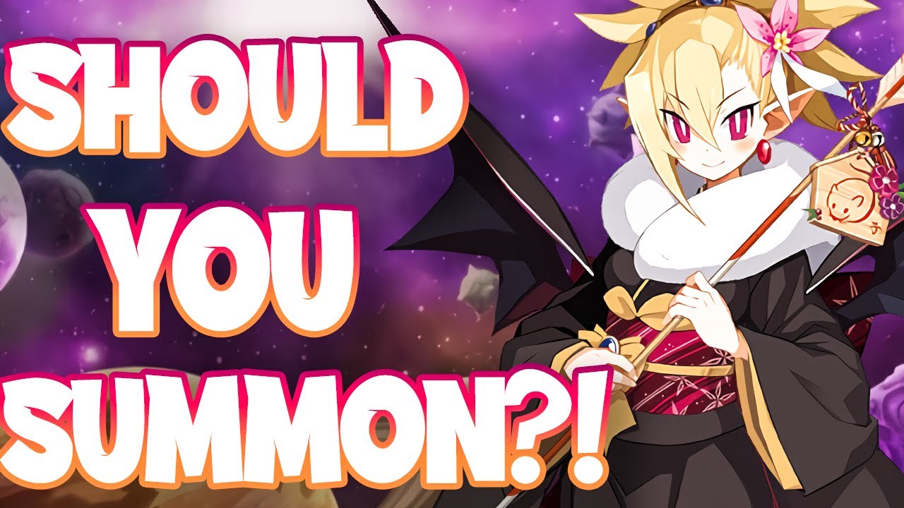 SHOULD YOU SUMMON FOR NEW YEARS ROZALIN?! IS IT WORTH SPENDING YOUR CRYSTALS?! (DISGAEA: RPG)