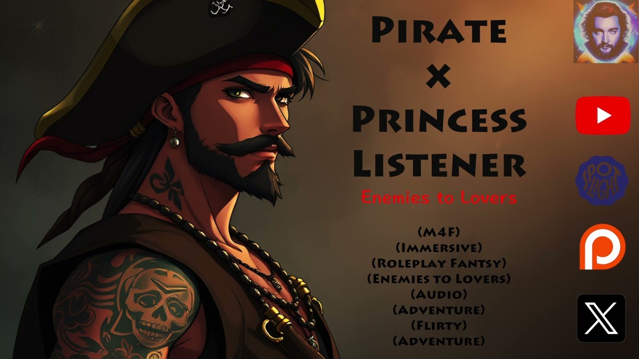 Enemies to Lovers: Pirate x Princess (M4F)