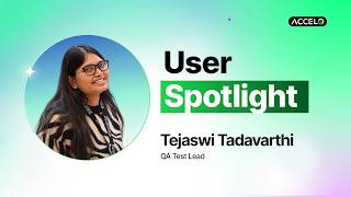 What if getting started with test automation didn't have to be complicated ACCELQ User Spotlight