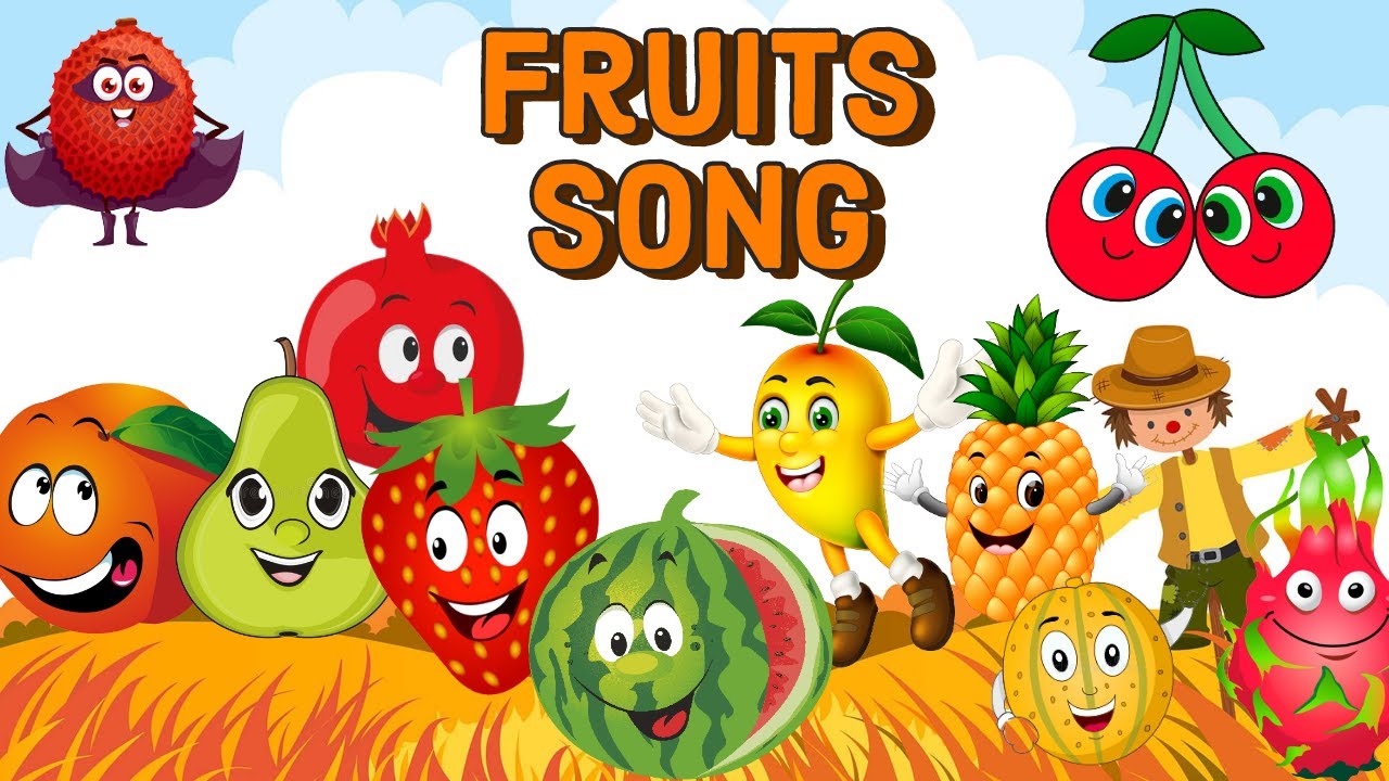 New fruits song Cartoon fruit fruitsong cartoon song littlestar