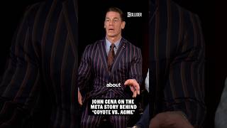 John Cena On The Meta Story Behind Coyote Vs ACME #johncena #looneytunes