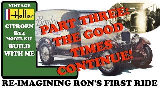 PART THREE - Heller 1926 B14 Citroen Model Kit Build
GDay Viewers, in this episode even more fun and non-stop laughs with PART THREE of my Heller Model Kit Build.
I have a new video at least every second Friday at 9:15am ESPBT and I’d love to see you back again! I can’t always promise gold standard restorations, but I’ll always try to make it interesting!
You can email me at pbsretrorestorations@gmail.com
If you do the Facebook I’m @pbsretrorestorations
I’m on Instagram too. Sometimes. @pbsretrorestorations
If you enjoyed this video, I’d love for you to consider sharing it with friends, maybe even subscribe and I always like getting your comments, feedback and tips. Thank you for your support, I REALLY do appreciate it. PART THREE - Heller 1926 B14 Citroen Model Kit Build