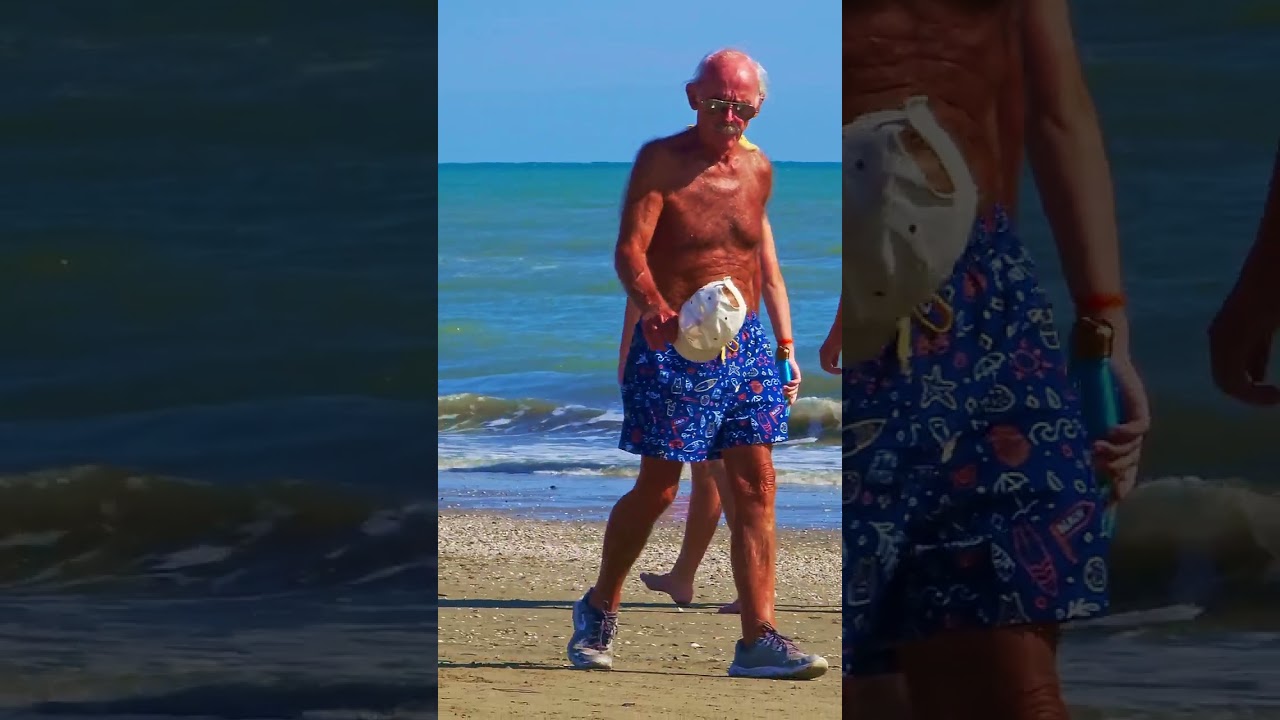 🇮🇹 🌴Beautiful Rimini Beach🏖️ 