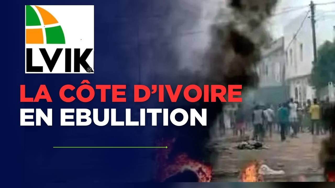 🚨ALERTE MAXIMALE:LA COTE D'IVOIRE EN EBULITTION:LES TENSIONS SONT VIVES CONTRE LA PARODIE D'ELECTION