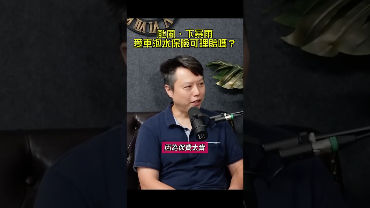【完整版👇】颱風、暴雨愛車泡水,乙式、丙式會賠嗎?有加這項才有賠! 縮圖