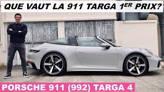 Essai Porsche 911 Targa 4 (992) – Que vaut la 911 Targa 1er prix ?