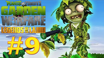Plants vs Zombies: Garden Warfare - Gameplay Walkthrough CO-OP survival mode PART 9