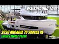 2020 Arcadia 78 Sherpa XL Luxury Yacht - Walkaround Tour - 2020 Boot Dusseldorf