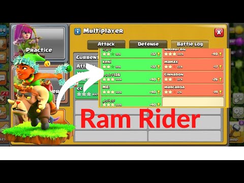 Ram Rider attack townhall 15 ( clash of clans)#clash_of_clans #coc ...