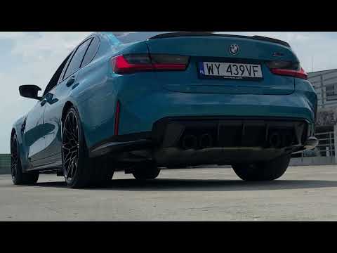 BMW M3 Competition - dźwięk wydechu / exhaust sound