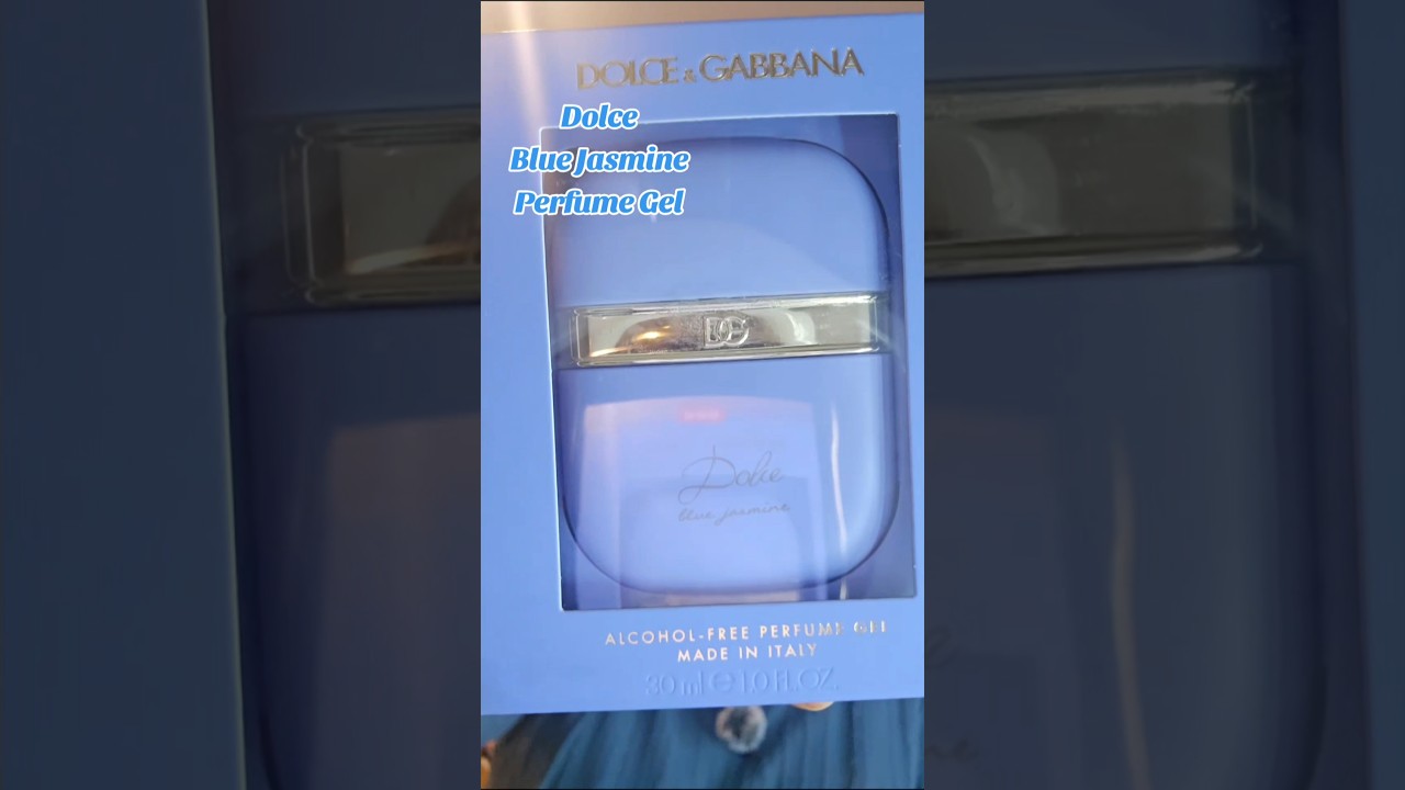 Dolce Blue Jasmine Perfume Gel | Perfect Purse Fragrance