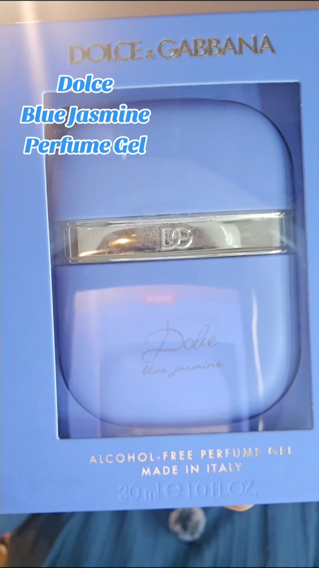 ミチちゃん愛用♡D＆GDolce Blue Jasmine Gel Dolce Blue Jasmine Perfume Gel | Perfect Purse Fragrance