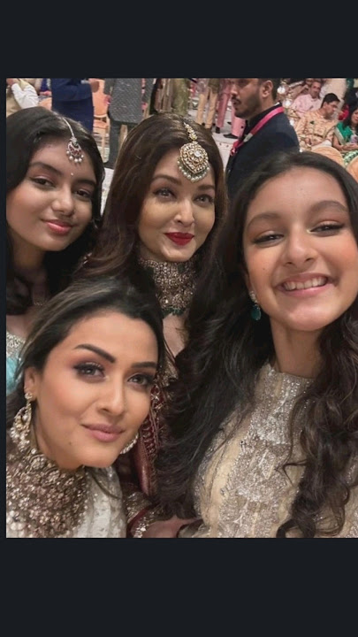 Mahesh babu daughter Sitara at ambani wedding 🥰😍 #bollywood#maheshbabu #sitaraghattamaneni