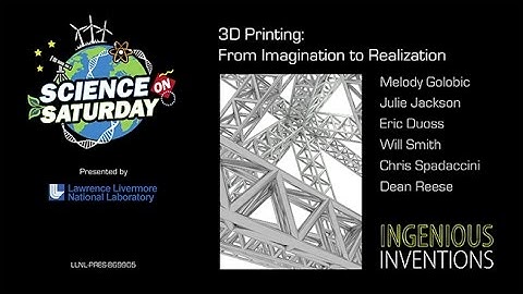 3D Printing: From Imagination to Realization