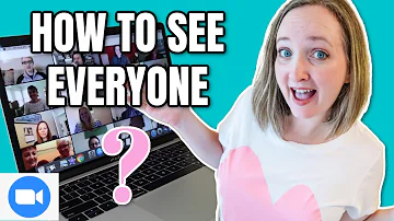 How do I see everyone on Zoom without downloading?