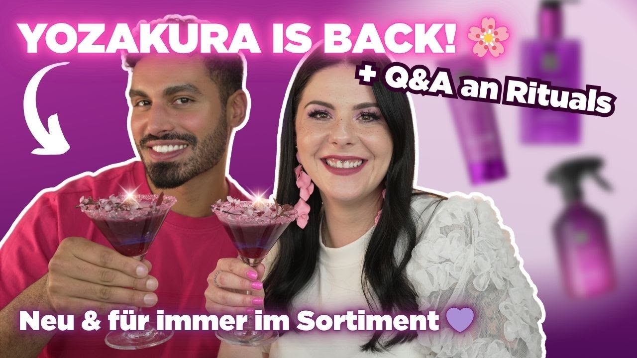 YOZAKURA is back! 🌸 Eure Fragen unsere Antworten - Q&A zur Rituals Collection + Gewinnspiel & Rezept