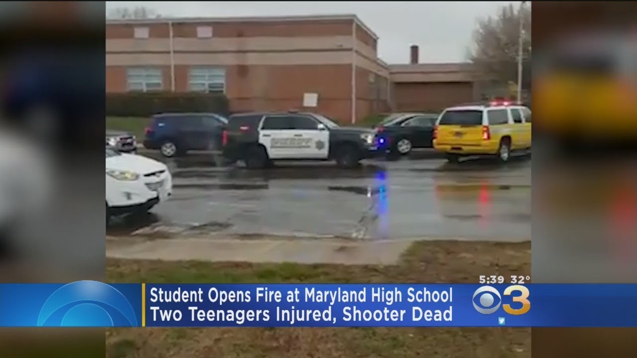 Student Opens Fire At Maryland High School - YouTube