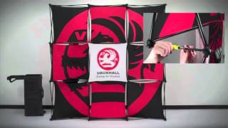 Xpressions Pop up Display 8ft Kit Q by www.youhuge.com