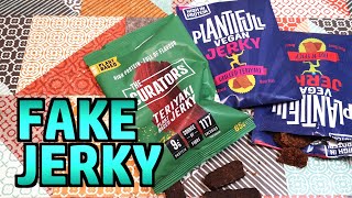 Fake Jerky - a Taste Test of Vegan/Plant-Based Jerky (vs Meat-Based Jerky)