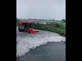 pani pani ho gai,  swaraj tractor pani mai, #shorts