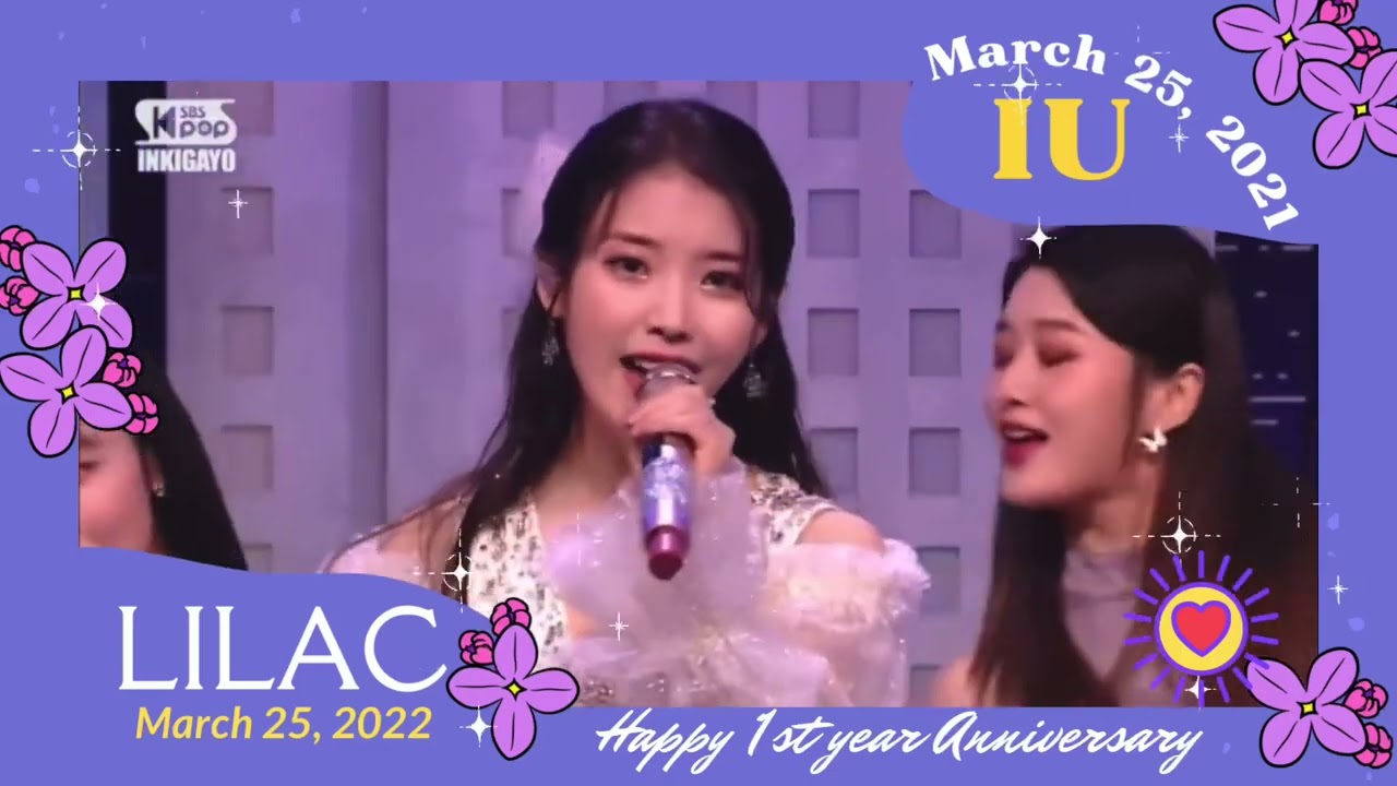 Watch #lilac1year on YouTube Watch #lilac1year on YouTube