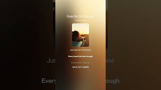Gone for the Summer – Modern Country Rock (Baritone Vocal, Warm &amp; Nostalgic)
