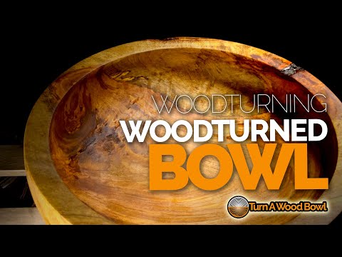 Wood Turned Bowl – Video by Kent Weakley